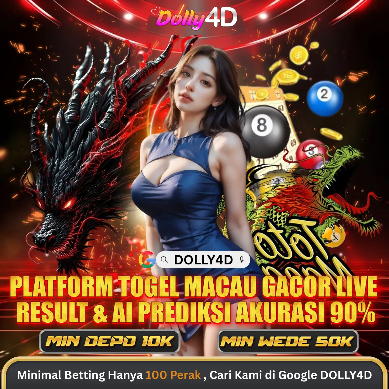 DOLLY4D | Platform Togel Macau Gacor Live Result & AI Prediksi Akurasi 90%